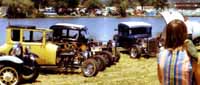 26 Model T, 31 Model A, 30 Ford Model A Coupe Hot Rod