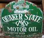 Quaker State Oil Sign