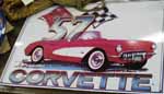 57 Corvette Roadster Art