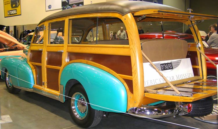 48 Chevy 4dr Woody Station Wagon